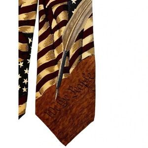 Tango By Max Raab Mens‎ American Series The Constitution Necktie One Size
